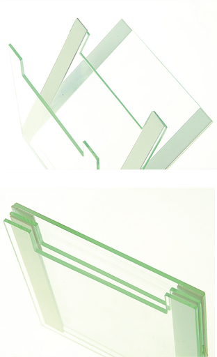 [SK-ELECTRO-1032] 10 x 10cm plain glass plates with 0.75mm bonded spacers (pack of 2)